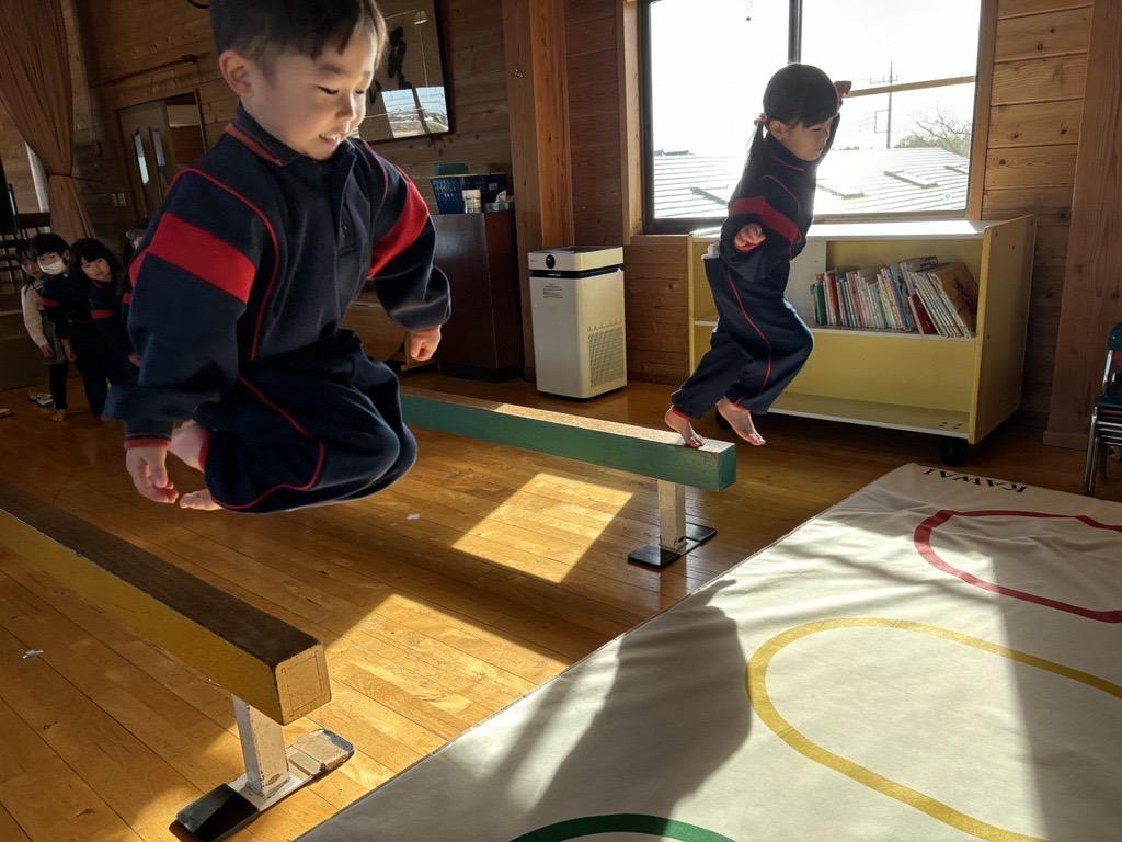 運動あそび・れんげ２組